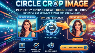 Create Round Profile Pictures Online